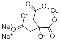 DISODIUM CUPRIC CITRATE Struktur