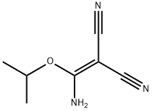 Propanedinitrile,  2-[amino(1-methylethoxy)methylene]- Struktur