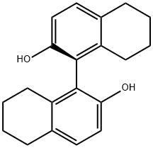 (R)-(+)-5,5',6,6',7,7',8,8'-OCTAHYDRO-1,1'-BI-2-NAPHTHOL Structure