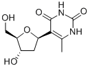 PSEUDOTHYMIDINE Struktur