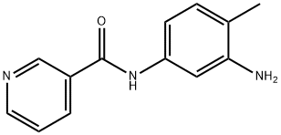 N-(3-amino-4-methylphenyl)nicotinamide Struktur