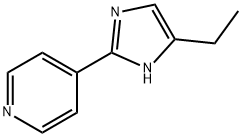 Pyridine,  4-(4-ethyl-1H-imidazol-2-yl)-  (9CI) Struktur