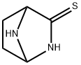 2,7-Diazabicyclo[2.2.1]heptane-3-thione(9CI) Struktur