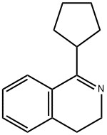 Isoquinoline, 1-cyclopentyl-3,4-dihydro- (9CI) Struktur