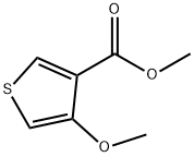 METHYL 4-METHOXYTHIOPHENE-3-CARBOXYLATE Struktur