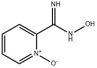 N-HYDROXY-1-OXY-PYRIDINE-2-CARBOXAMIDINE Struktur