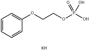 dipotassium 2-phenoxyethyl phosphate Struktur