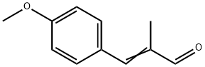 4'methoxy-2-methylcinnamaldehyde Struktur