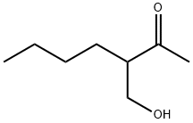 3-(hydroxymethyl)heptan-2-one Struktur