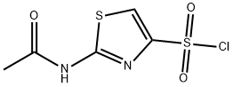 2-ACETYLAMINO-THIAZOLE-5-SULFONYL CHLORIDE Struktur