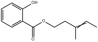 3-methyl-3-pentenyl salicylate  Struktur