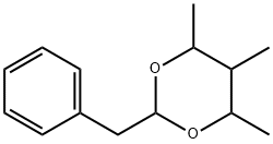 2-benzyl-4,5,6-trimethyl-1,3-dioxane Struktur