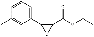 ETHYL METHYLPHENYLGLYCIDATE Struktur