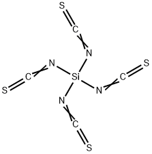 SILICON TETRAISOTHIOCYANATE Struktur