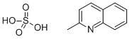 QUINALDINE SULFATE Struktur