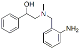 alpha-[[[(2-aminophenyl)methyl]methylamino]methyl]benzyl alcohol Struktur