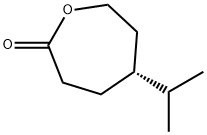 2-Oxepanone,5-(1-methylethyl)-,(5R)-(9CI) Struktur