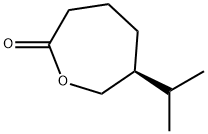 2-Oxepanone,6-(1-methylethyl)-,(6S)-(9CI) Struktur