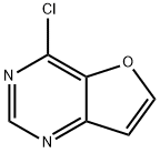 4-CHLOROFURO[3,2-D]PYRIMIDINE Struktur