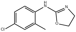 2-[(4-Chloro-2-methylphenyl)imino]oxazolidine Struktur