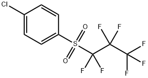 4-(HEPTAFLUOROPROPYLSULFONYL)CHLOROBENZENE Struktur