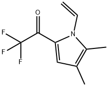 Ethanone, 1-(1-ethenyl-4,5-dimethyl-1H-pyrrol-2-yl)-2,2,2-trifluoro- (9CI) Struktur