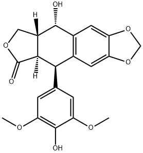 (5R)-9α-ヒドロキシ-5,8,8aβ,9-テトラヒドロ-5β-(4-ヒドロキシ-3,5-ジメトキシフェニル)フロ[3',4':6,7]ナフト[2,3-d]-1,3-ジオキソール-6(5aαH)-オン price.