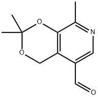 α4,3-Isopropylideneisopyridoxal Struktur