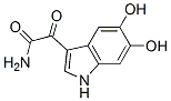 1H-Indole-3-acetamide, 5,6-dihydroxy-alpha-oxo- (9CI) Struktur