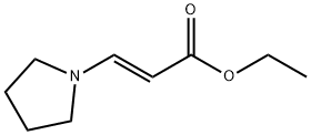 ETHYL TRANS-3-(1-PYRROLIDINO)ACRYLATE Struktur