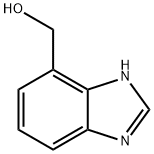 1H-Benzimidazole-4-methanol(9CI) Struktur