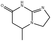 2-methyl-1,5,7-triazabicyclo[4.3.0]non-6-en-4-one Struktur