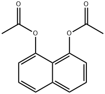 1,8-Naphthylene=diacetate Struktur