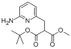 METHYL 3-(6-AMINOPYRIDIN-2-YL)-2-(TERT-BUTOXYCARBONYL)PROPANOATE Struktur