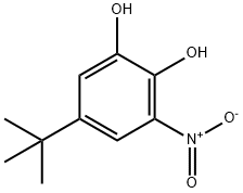 1,2-Benzenediol, 5-(1,1-dimethylethyl)-3-nitro- (9CI) Struktur