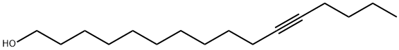 11-HEXADECYN-1-OL Struktur