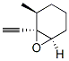 7-Oxabicyclo[4.1.0]heptane, 1-ethynyl-2-methyl-, (1alpha,2beta,6alpha)- (9CI) Struktur