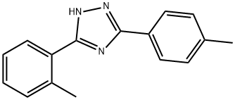 3-(o-Tolyl)-5-(p-tolyl)-1H-1,2,4-triazole Struktur