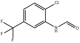 N-Formyl 2-chloro-5-(trifluoromethyl)aniline, N-[2-Chloro-5-(trifluoromethyl)phenyl]formamide Struktur