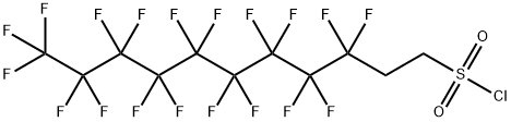 3,3,4,4,5,5,6,6,7,7,8,8,9,9,10,10,11,11,11-nonadecafluoroundecane-1-sulphonyl chloride Struktur