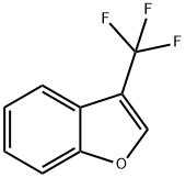 Benzofuran, 3-(trifluoroMethyl)- Struktur