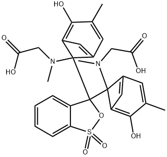 SARCOSINE CRESOL RED Struktur