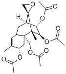 T-2 TETRAOL TETRAACETATE Struktur