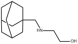 2-[(ADAMANTAN-1-YLMETHYL)-AMINO]-ETHANOL Structure