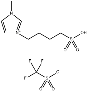 1-Sulfobutyl-3-MethyliMidazoliuM trifluoroMethansulfonate Struktur