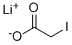 LITHIUM IODOACETATE Struktur