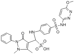 Sulfamazone Struktur