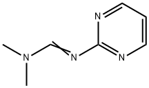 Methanimidamide, N,N-dimethyl-N-2-pyrimidinyl- (9CI) Struktur