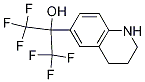 1,1,1,3,3,3-Hexafluoro-2-(1,2,3,4-tetrahydro-quinolin-6-yl)-propan-2-ol Struktur