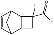 Tricyclo[4.2.1.02,5]non-7-ene-3-carbonyl fluoride, 3-fluoro- (9CI) Struktur